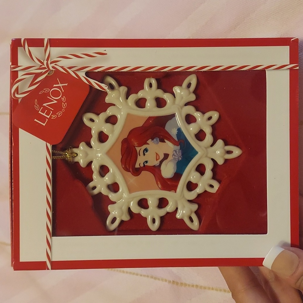 Lennox- Ariel Snowflake ornament